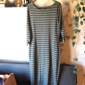 Comfortable sweater dress